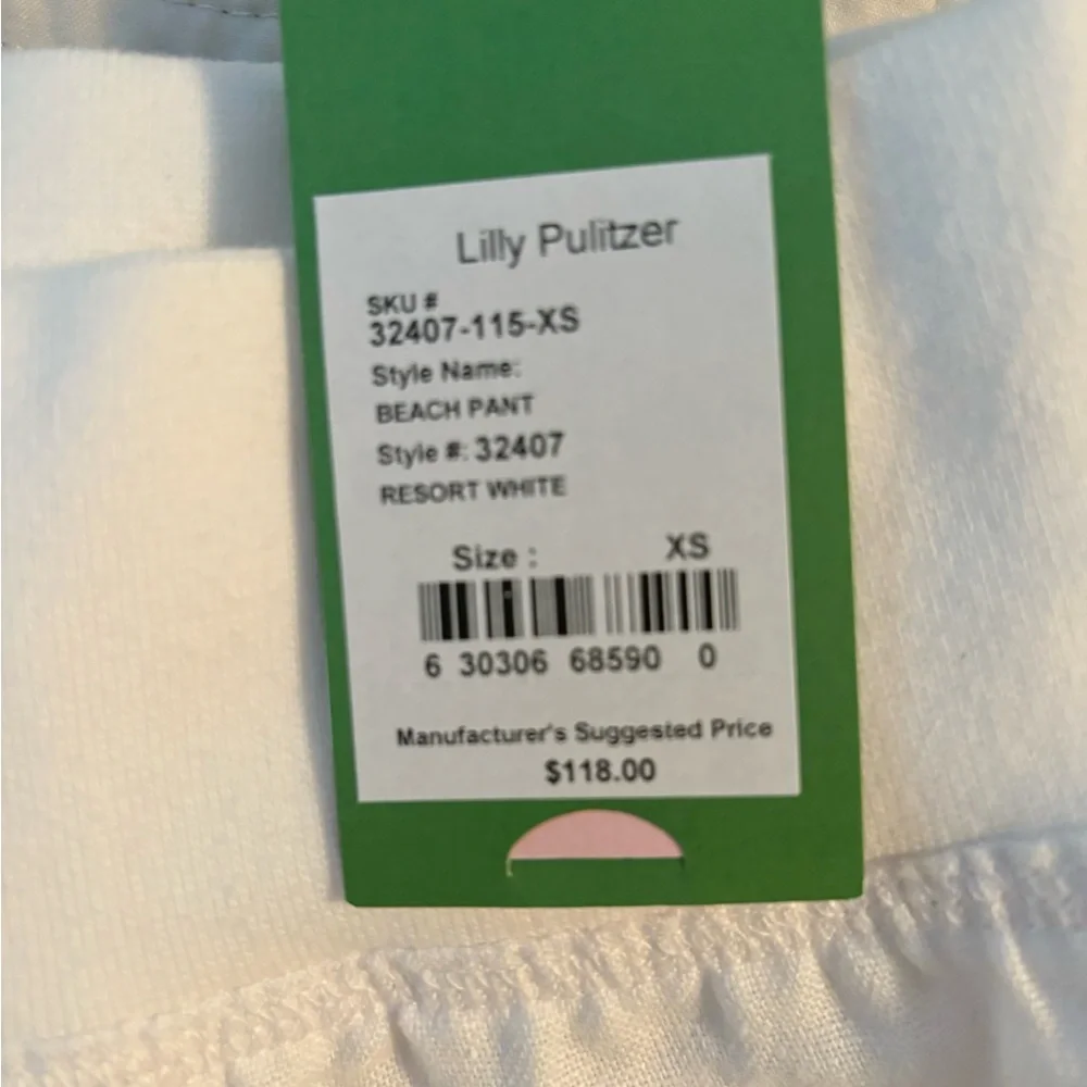Lilly Pulitzer The Beach Linen Wide Leg Pants NWT - Picture 7 of 7